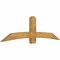 Ekena Millwork Bellingham Rough Sawn Timber Gable Bracket, Western Red Cedar, 84"W x 24"H x 4"D x 6"F, 7/12 Pitch GBW084X24X0406BEL00RWR - alternate 3
